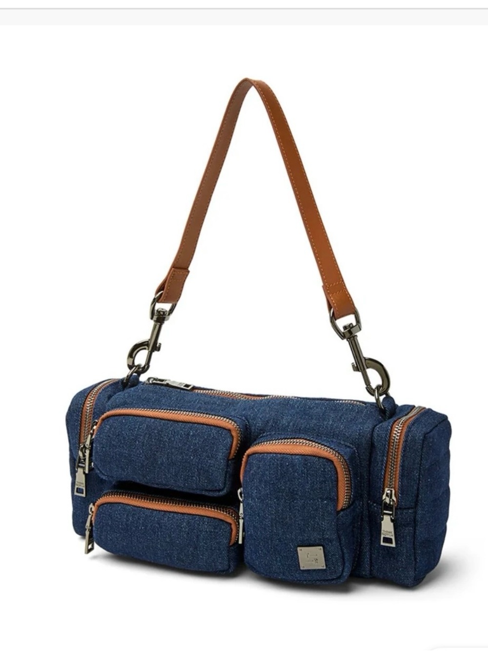 THINK ROYLN LADY CARGO DARK DENIM NWT